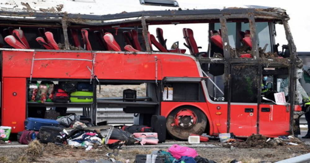 Авария украинского автобуса в Польше: десять украинцев до сих пор в тяжелом состоянии (ВИДЕО)
