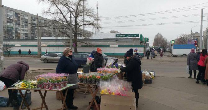 Цветочный ажиотаж перед 8 марта в Северодонецке. Где какие цены