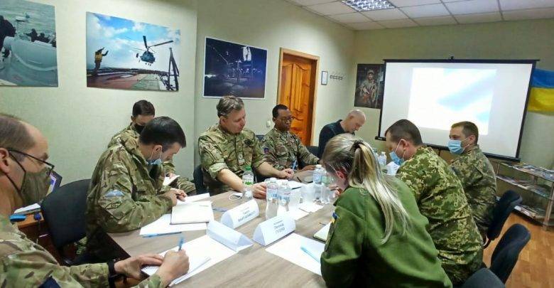 Британские военные советники посетили Донбасс