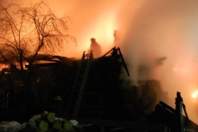 Отдел Службы судебных приставов пострадал от пожара в селе Акша