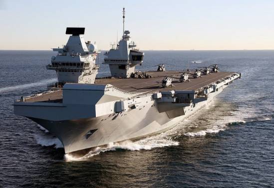 Китайская угроза: Британскому авианосцу Queen Elizabeth прочат большие проблемы