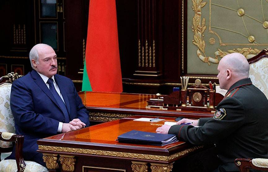 Лукашенко встретился с председателем КГБ