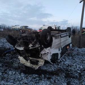 В ДТП в Харьковской области попал автобус с пассажирами: есть погибший. Фото
