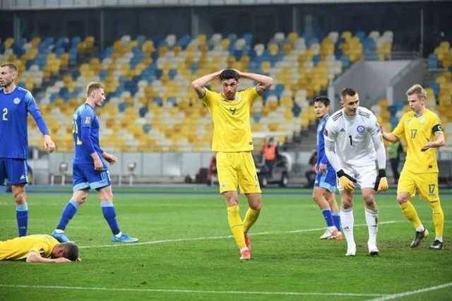 Ганебна нічия: Україна втратила очки у відборі чемпіонату світу з футболу в грі з Казахстаном