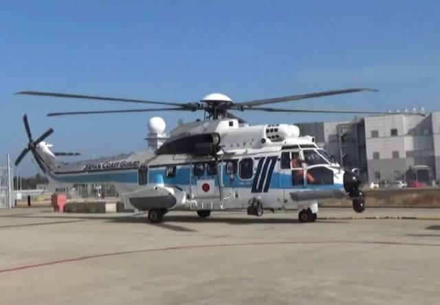 Береговая охрана Японии пополнила свой флот двумя новыми вертолетами H225