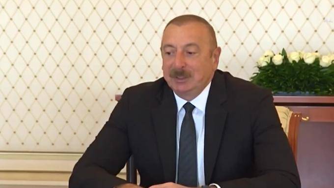 Алиев заявил, что риски обострения ситуации в Нагорном Карабахе минимальные