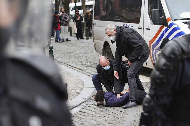 Первоапрельская шутка привела к беспорядкам в Брюсселе