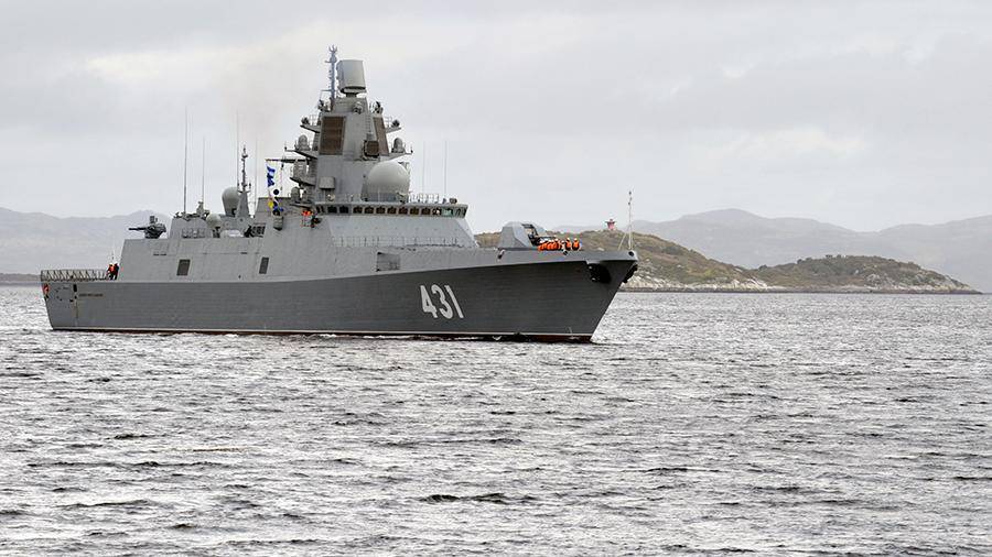 Фрегат «Адмирал Касатонов» проведет учения в Норвежском море