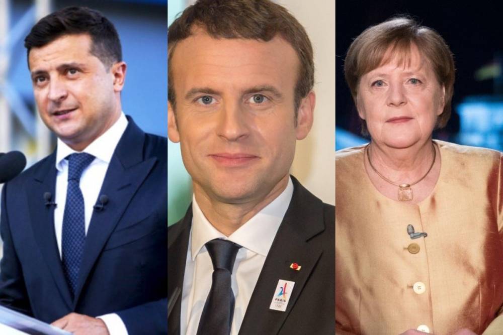 Без Путина: Зеленский, Меркель и Макрон могут встретиться в ближайшее время