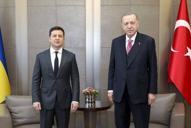 Эрдоган на встрече с Зеленским поддержал “Крымскую платформу” и назвал целью спокойствие в Черном море