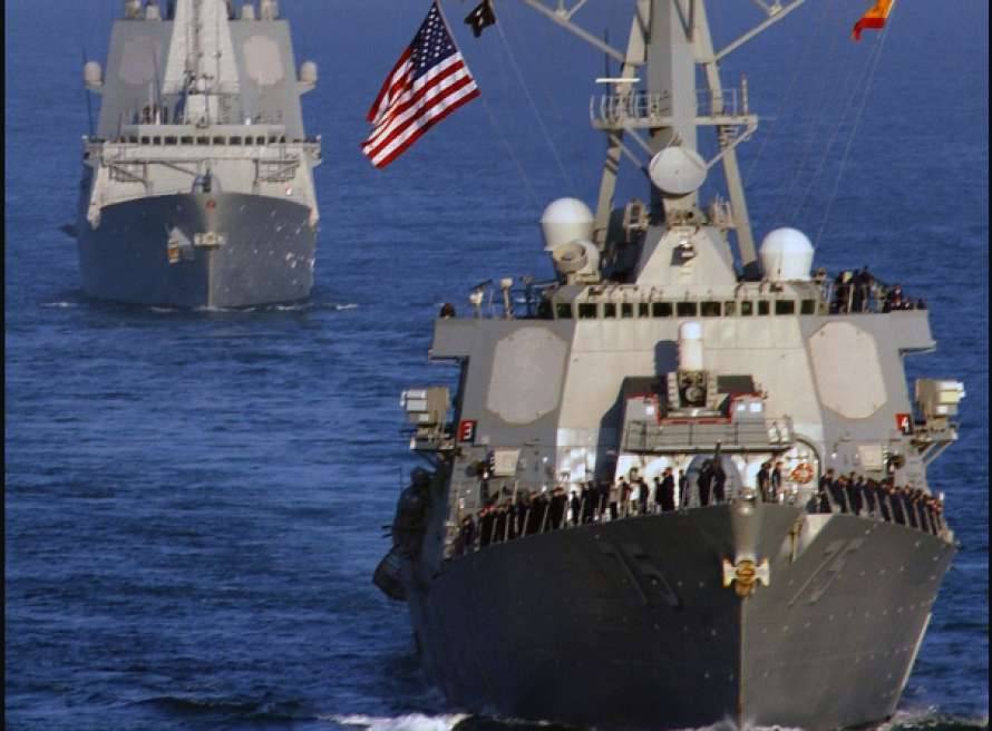 Эсминцы США, направляющиеся в Черное море для поддержки Украины, прошли Гибралтар