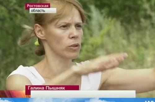 Украинка Пышняк, героиня российского фейка о «распятом мальчике в Славянске», опять раскрыла рот. ВИДЕО