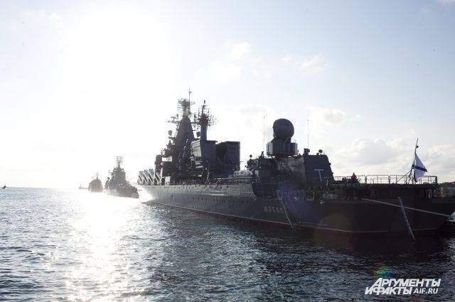 Корабли Черноморского флота провели учебные стрельбы