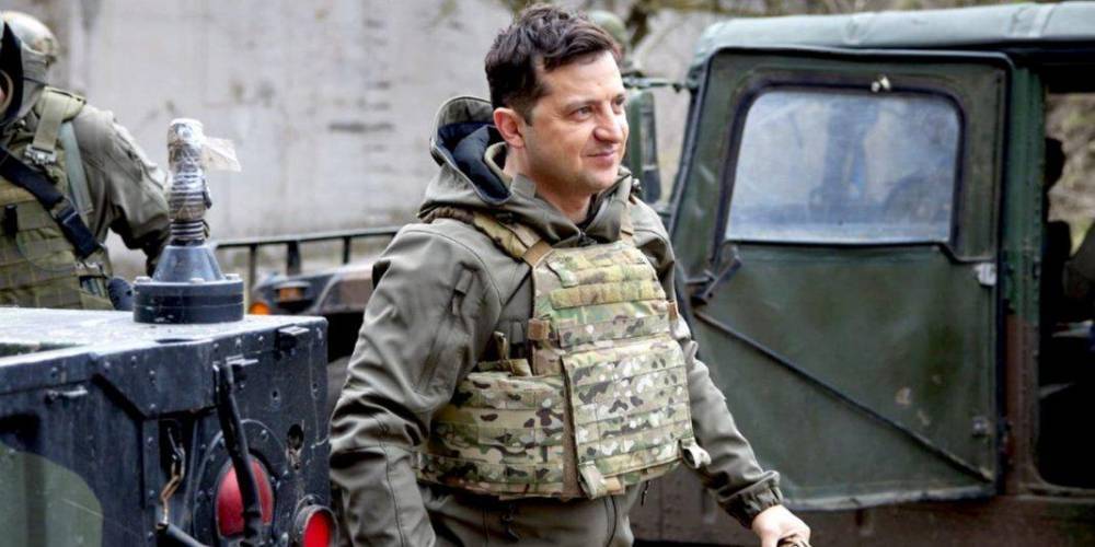 Зеленский считает, что войска РФ на границе с Украиной — это «проверка» Запада