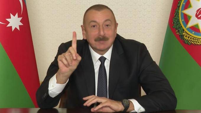 Алиев заявил, что Азербайджан не имеет территориальных претензий к Армении