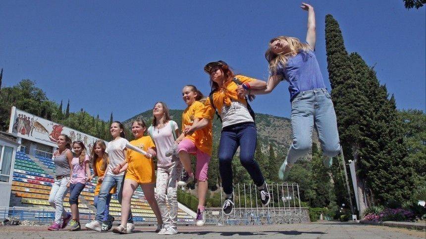 Детские лагеря Крыма начнут принимать отдыхающих из других регионов