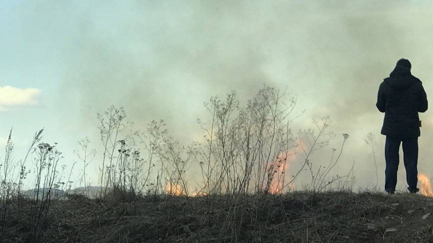 Штраф до полумиллиона рублей грозит жителям Мордовии за поджог сухой травы
