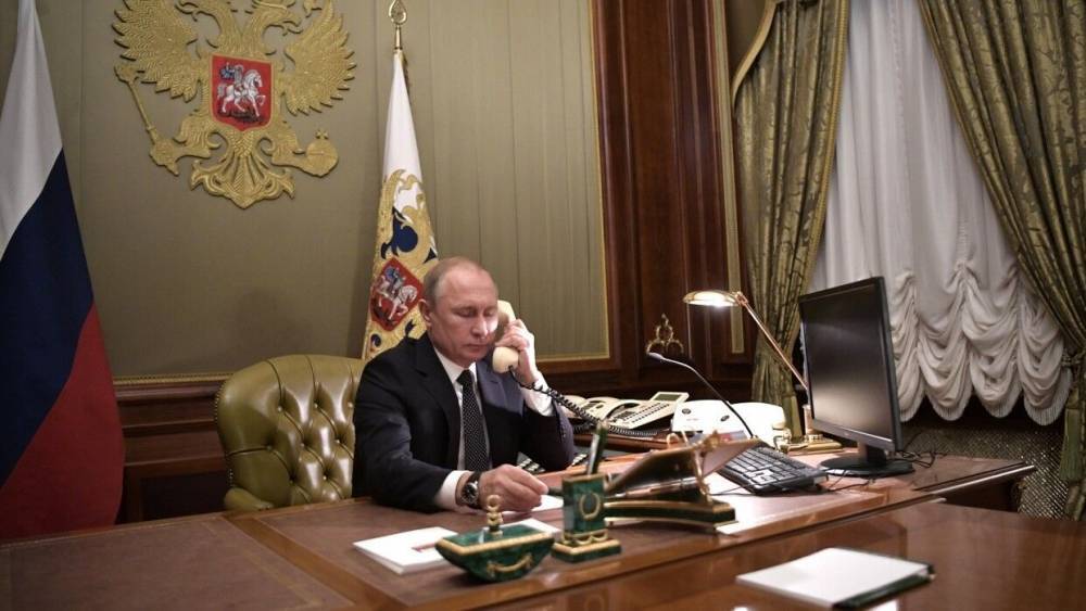 Путин провел телефонные переговоры с Джо Байденом