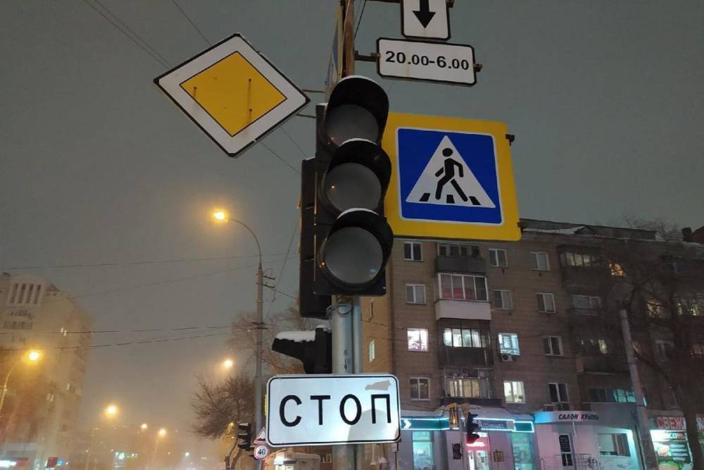 На левом берегу Новосибирска изменят работу светофоров