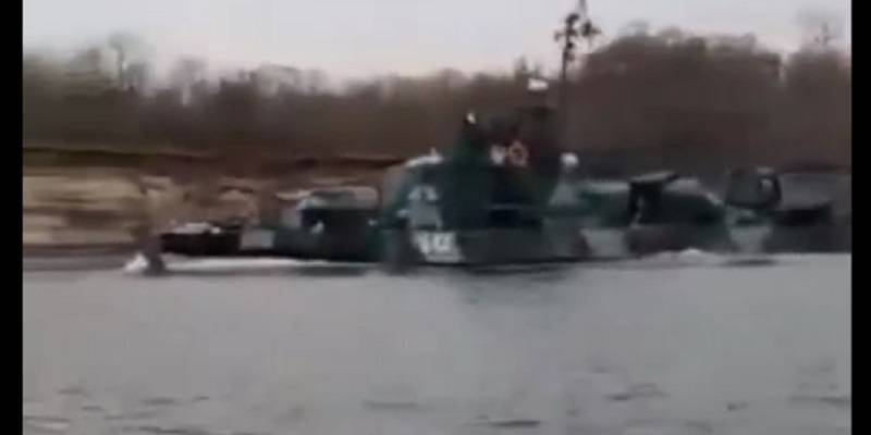 Россия перебрасывает артиллерийско-патрульные катера в Азовское море – видео - ТЕЛЕГРАФ