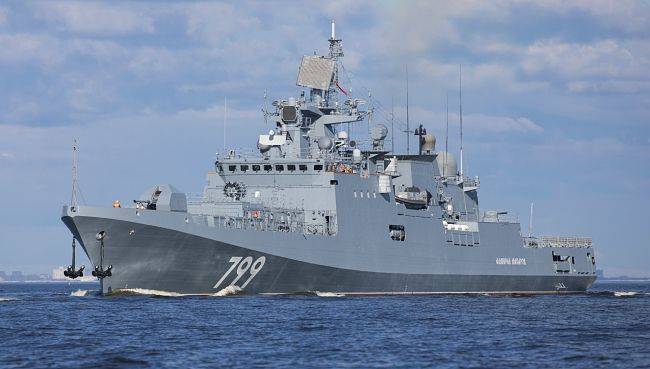 Большие стрельбы в Черном море начал отряд кораблей ВМФ России