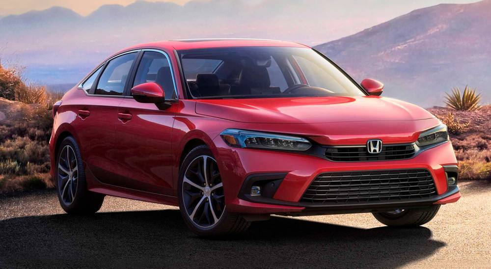 Компания Honda показала новый седан Honda Civic 2022 года