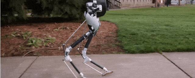 Создан робот, который «самостоятельно» учится ходить