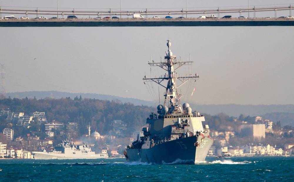 Марков: США уведомили Турцию об отмене своей просьбы на проход двух эсминцев США через Босфор в Черное море