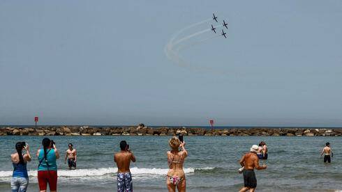 Самолеты над Израилем: началось авиашоу в честь День независимости