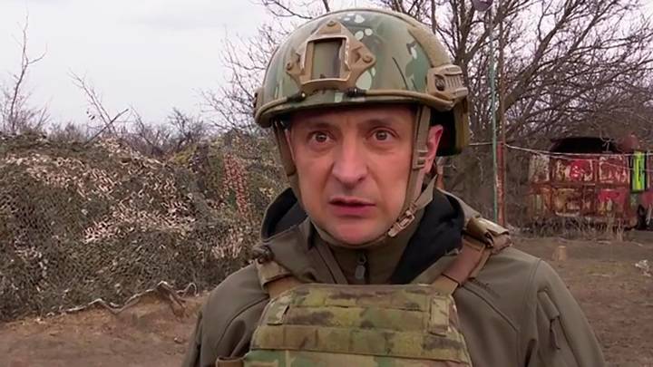 Зеленский считает обстановку в Донбассе контролируемой
