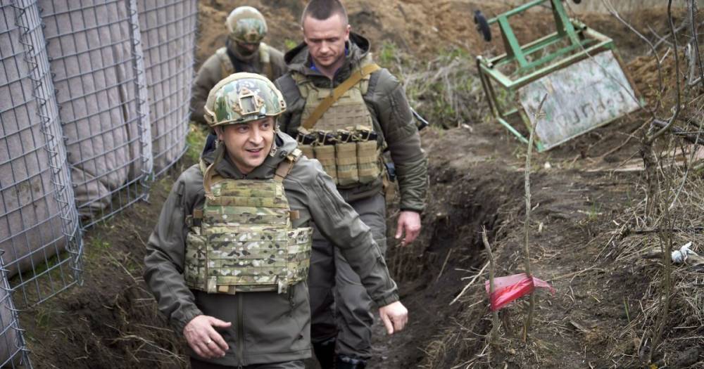 Зеленский о ситуации на Донбассе: Армия готова