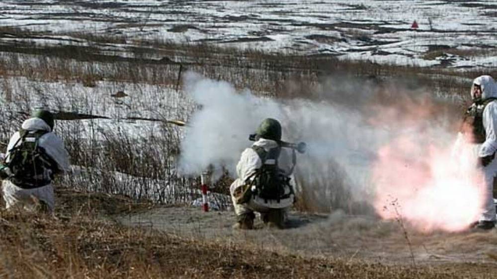 Военнослужащие ЮВО провели тактические учения в Крыму