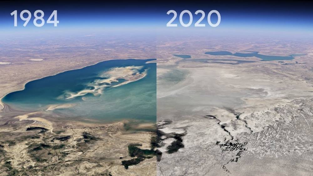 Как изменилась планета за 37 лет: Google Earth представил функцию таймлапса – впечатляющие видео