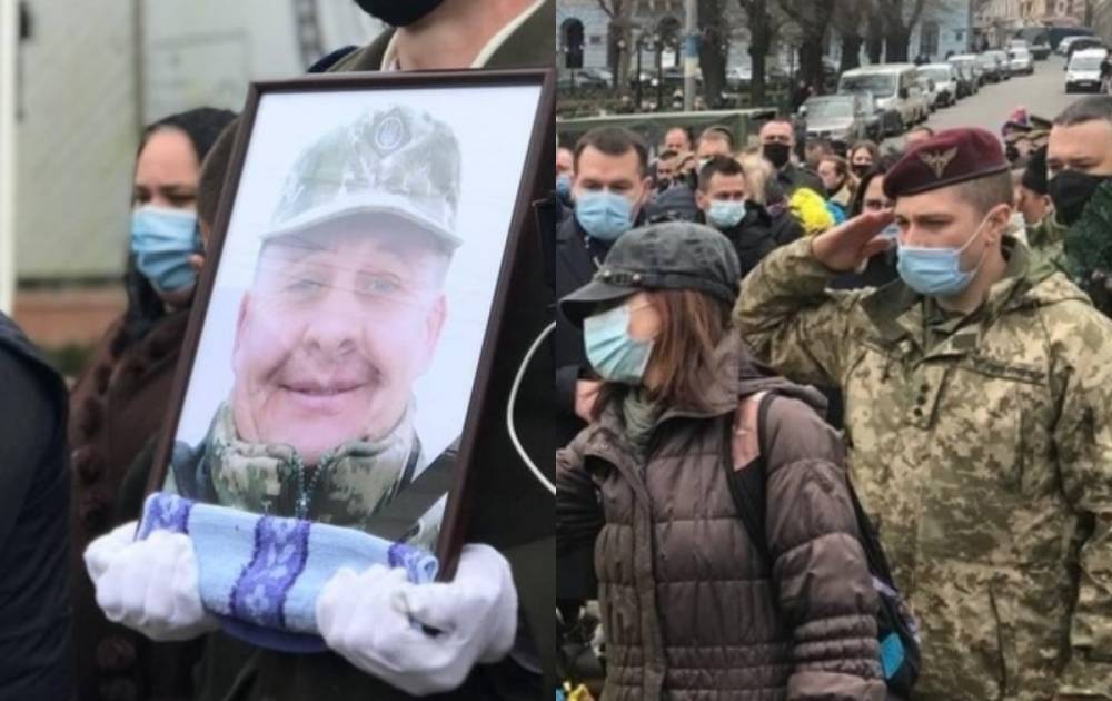 Потерял на фронте брата: сотни украинцев в слезах простились с павшим на Донбассе Героем