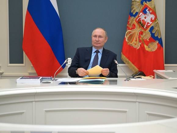 Путин увеличил доход в 2020 году до 10 млн рублей