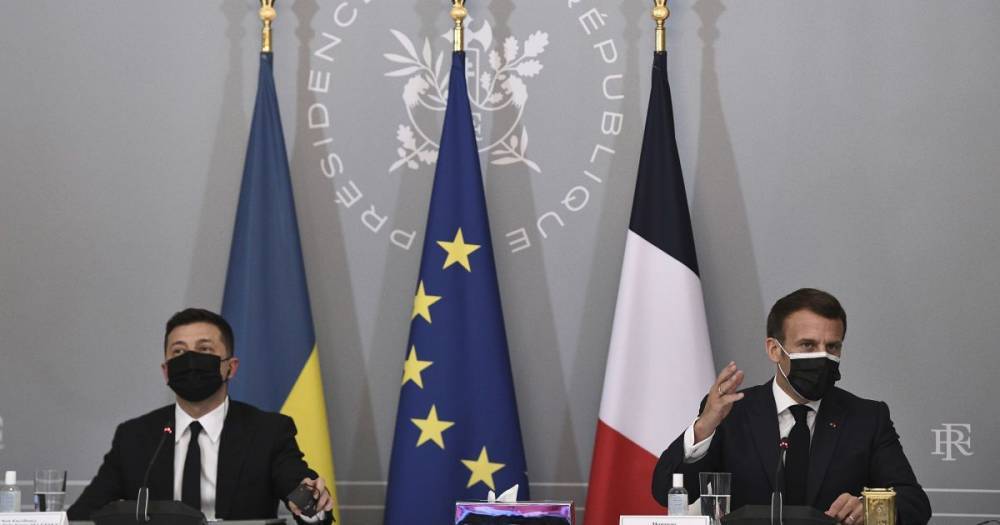 "Чувствуем поддержку Франции в вопросе ПДЧ" — Зеленский о вступлении Украины в НАТО