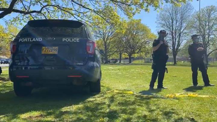 Полиция Портленда застрелила в парке неадекватного американца
