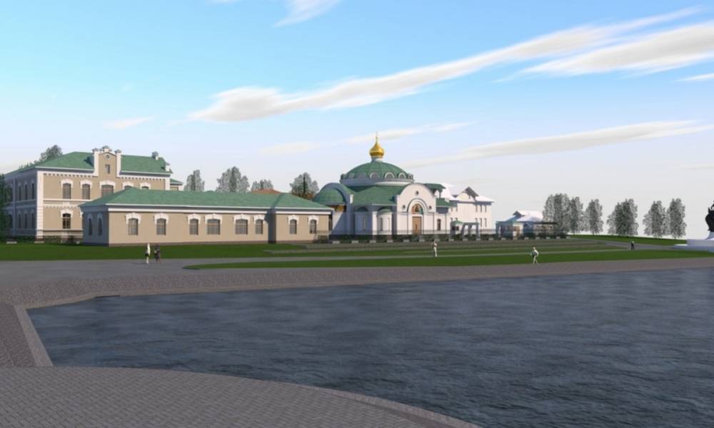 На набережной Петрозаводска построят храм несмотря на протест горожан