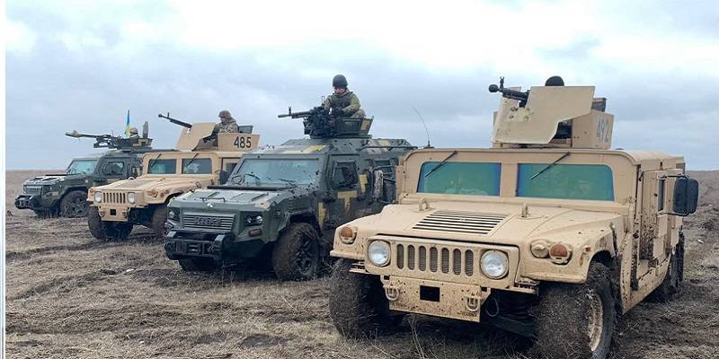 В Донецкой области пограничники провели учения по отражению наступления противника – ФОТО, ВИДЕО - ТЕЛЕГРАФ