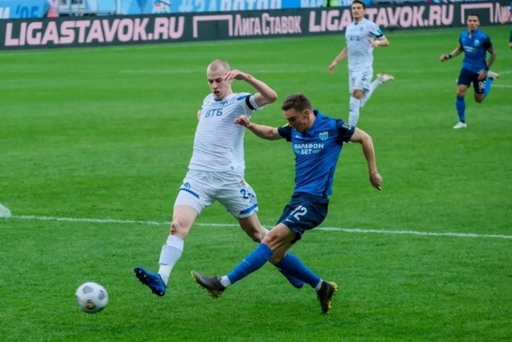 «Ротор» в Волгограде проиграл столичному «Динамо» со счетом 0:3