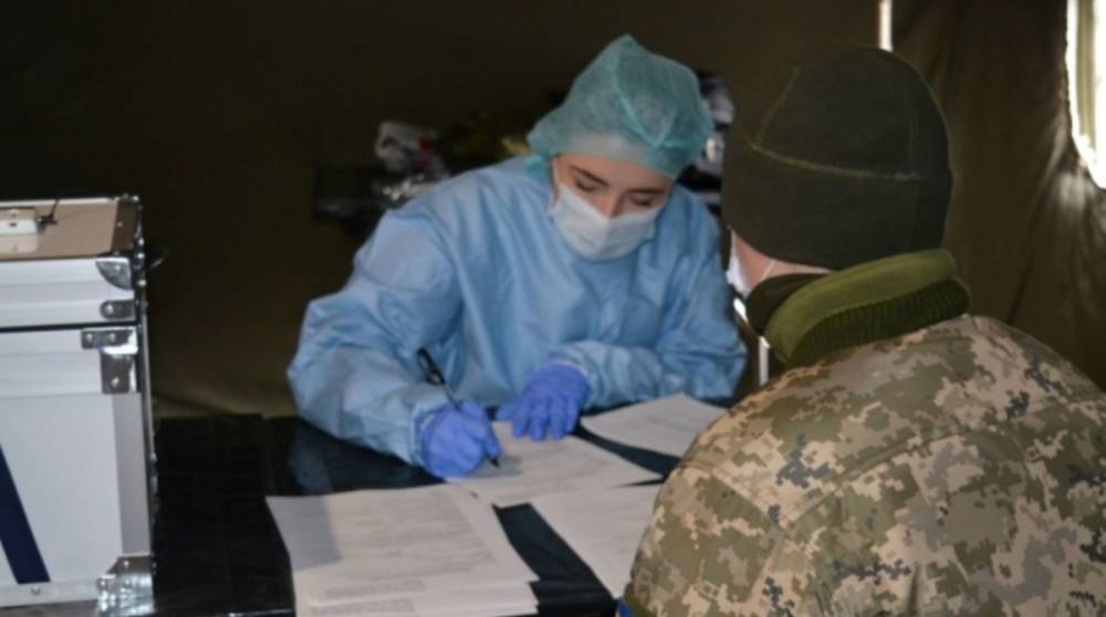 В украинской армии зафиксировали еще более 50 случаев COVID