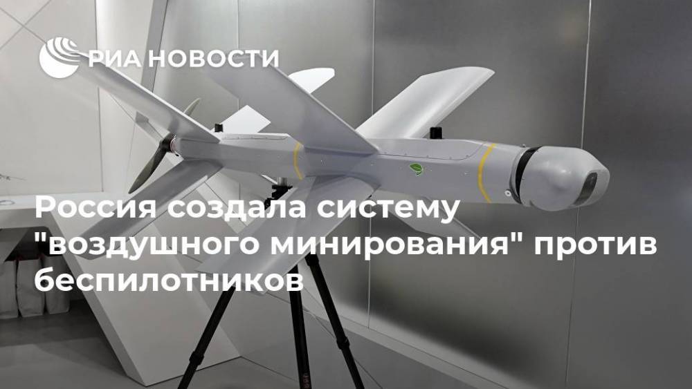 Россия создала систему "воздушного минирования" против беспилотников