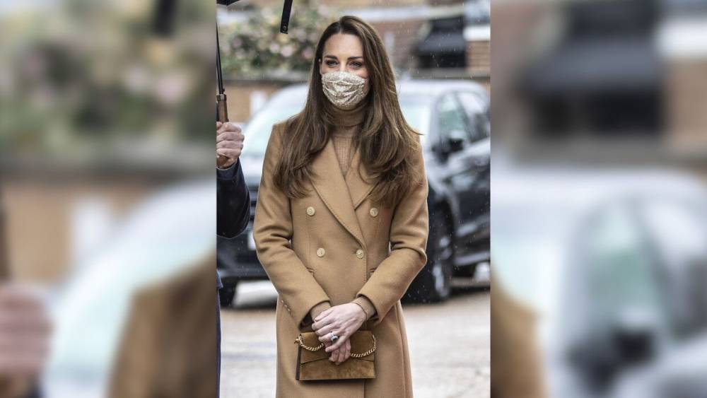 Кейт Миддлтон появилась на похоронах принца Филиппа в колье королевы