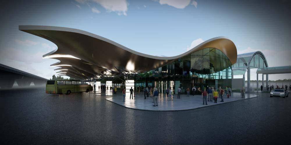 В аэропорту Борисполь планируют построить новую автобусную станцию — фото