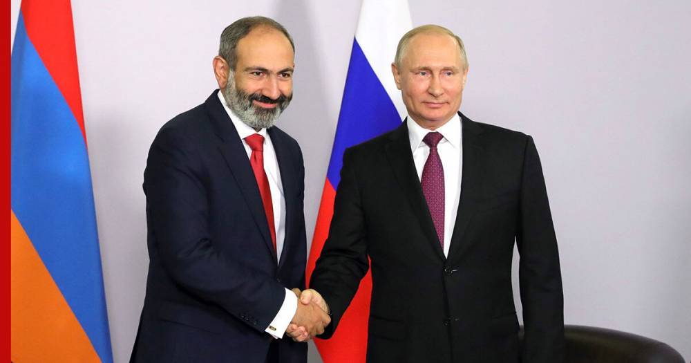 Дату встречи Пашиняна и Путина назвали в Армении