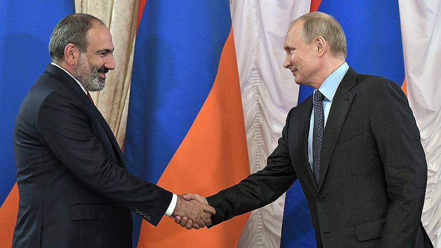 В Армении заявили о планах Пашиняна встретиться с Путиным 7 апреля