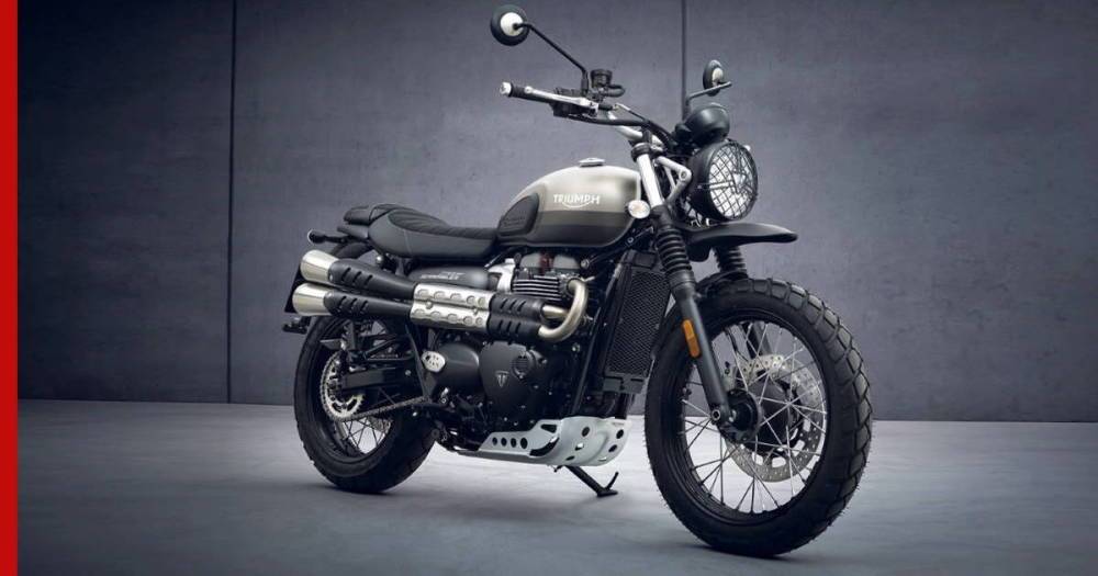 Мотоцикл Triumph Street Scrambler получит ограниченную серию с алюминиевой защитой мотора