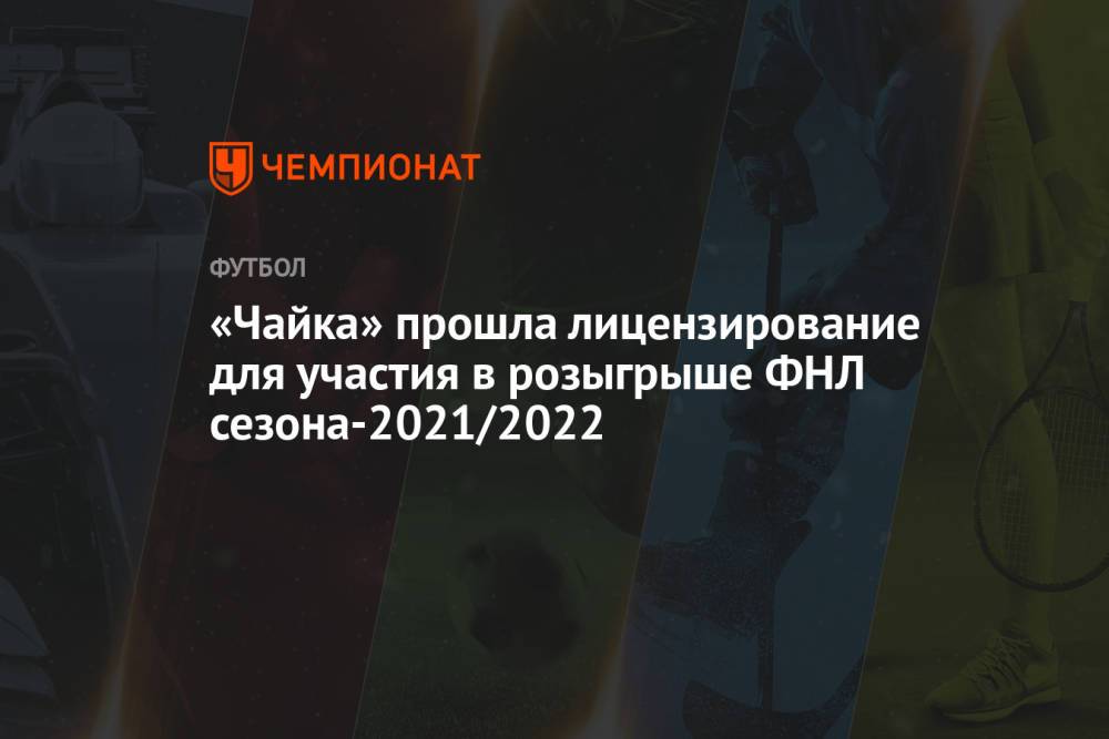 «Чайка» прошла лицензирование для участия в розыгрыше ФНЛ сезона-2021/2022