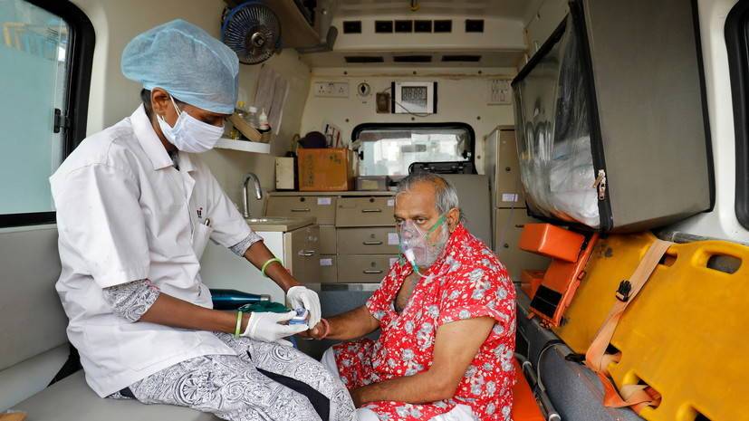 В Индии за сутки выявили более 314 тысяч случаев коронавируса