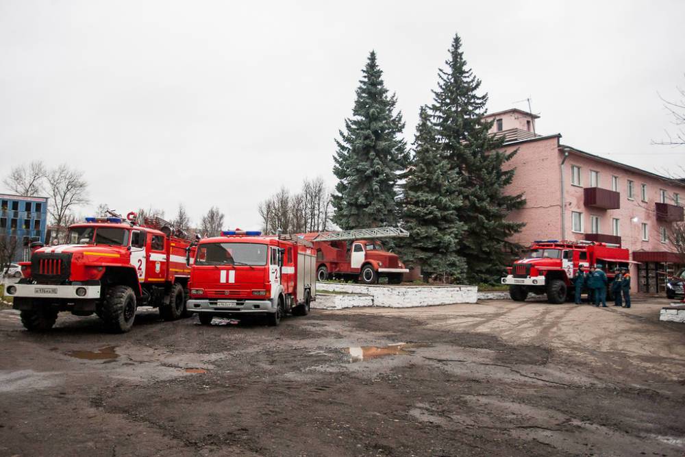 Гдовские росгвардейцы предотвратили пожар в производственном помещении